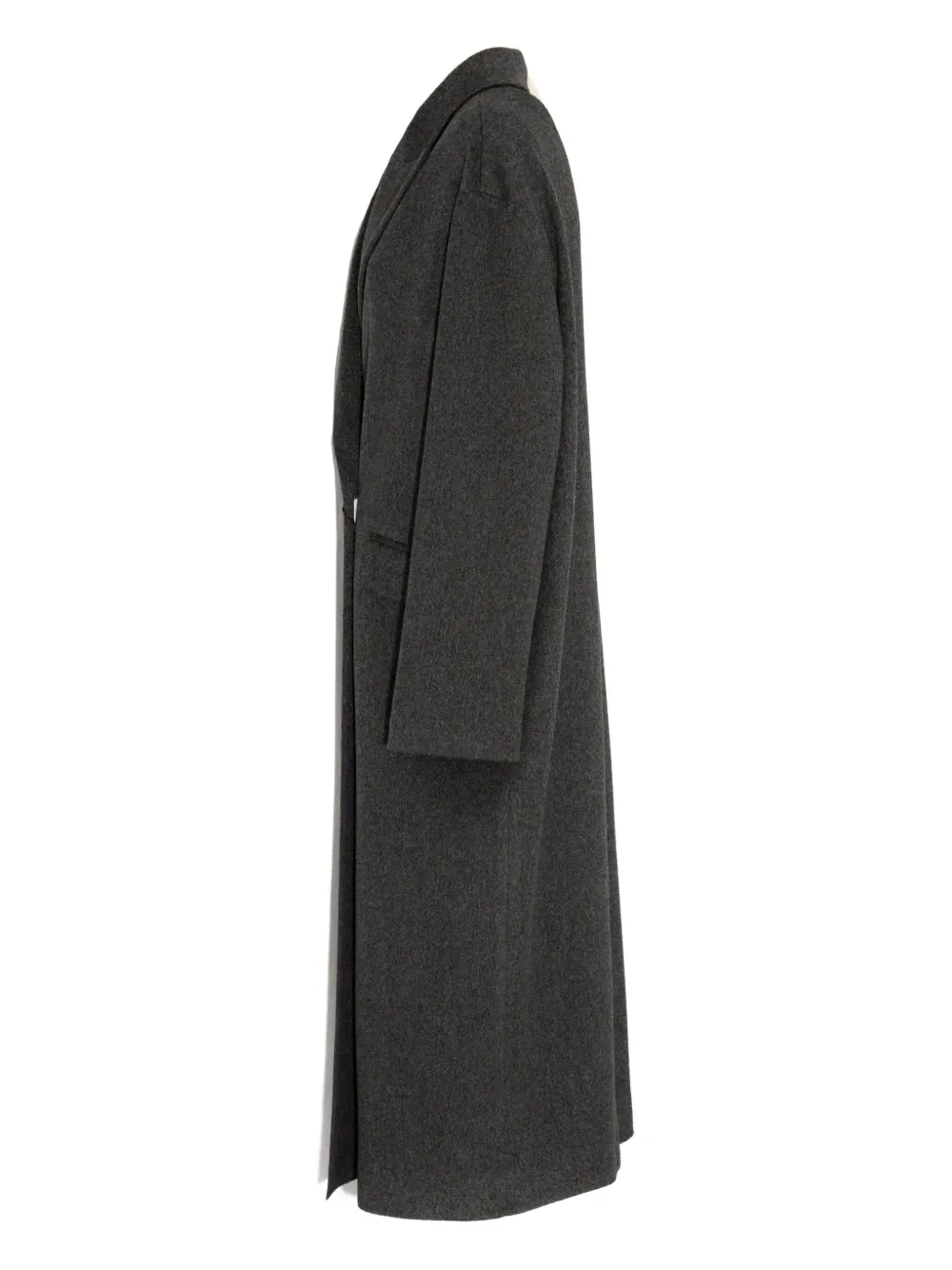 Tagliatore Linden wollen jas met dubbele rij knopen Grijs