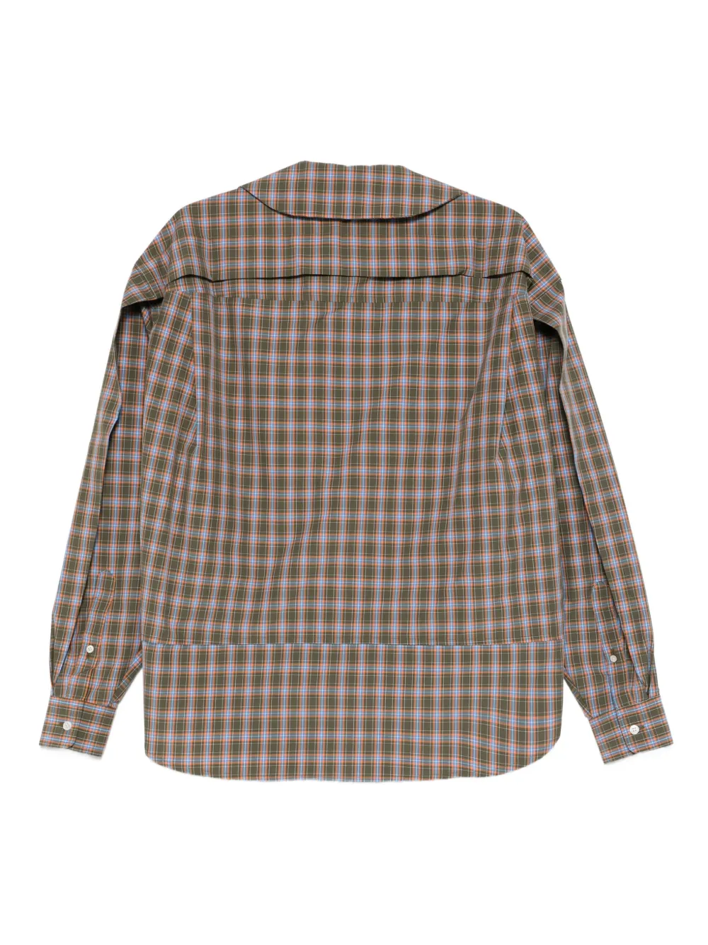 MERYLL ROGGE Geruite top - Groen