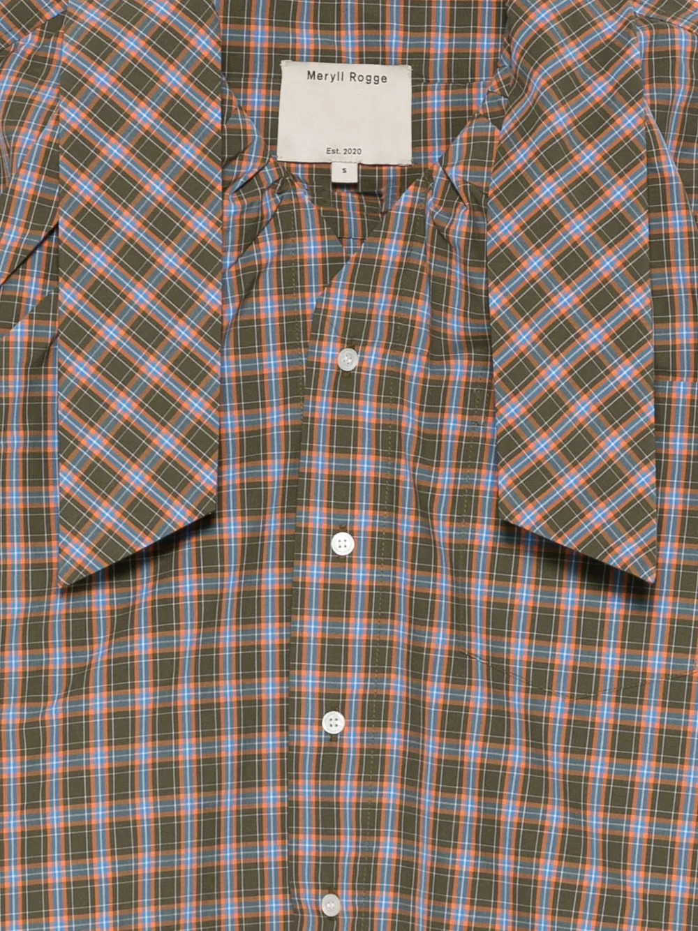 Meryll Rogge Check Tie Top In Multi