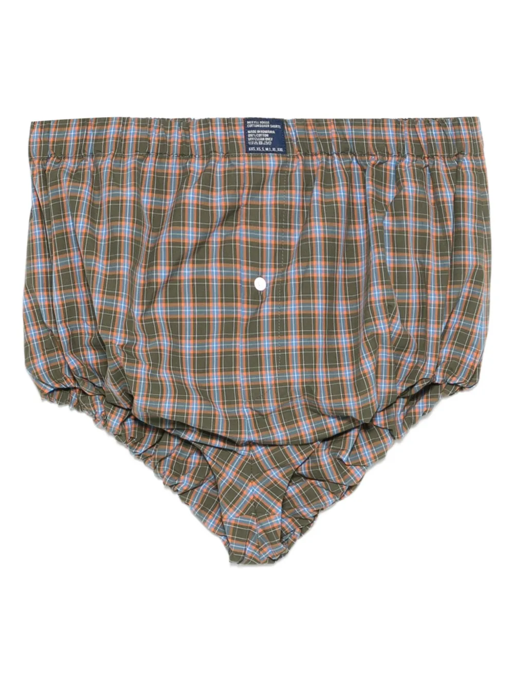 MERYLL ROGGE plaid check shorts | Green | Image 1