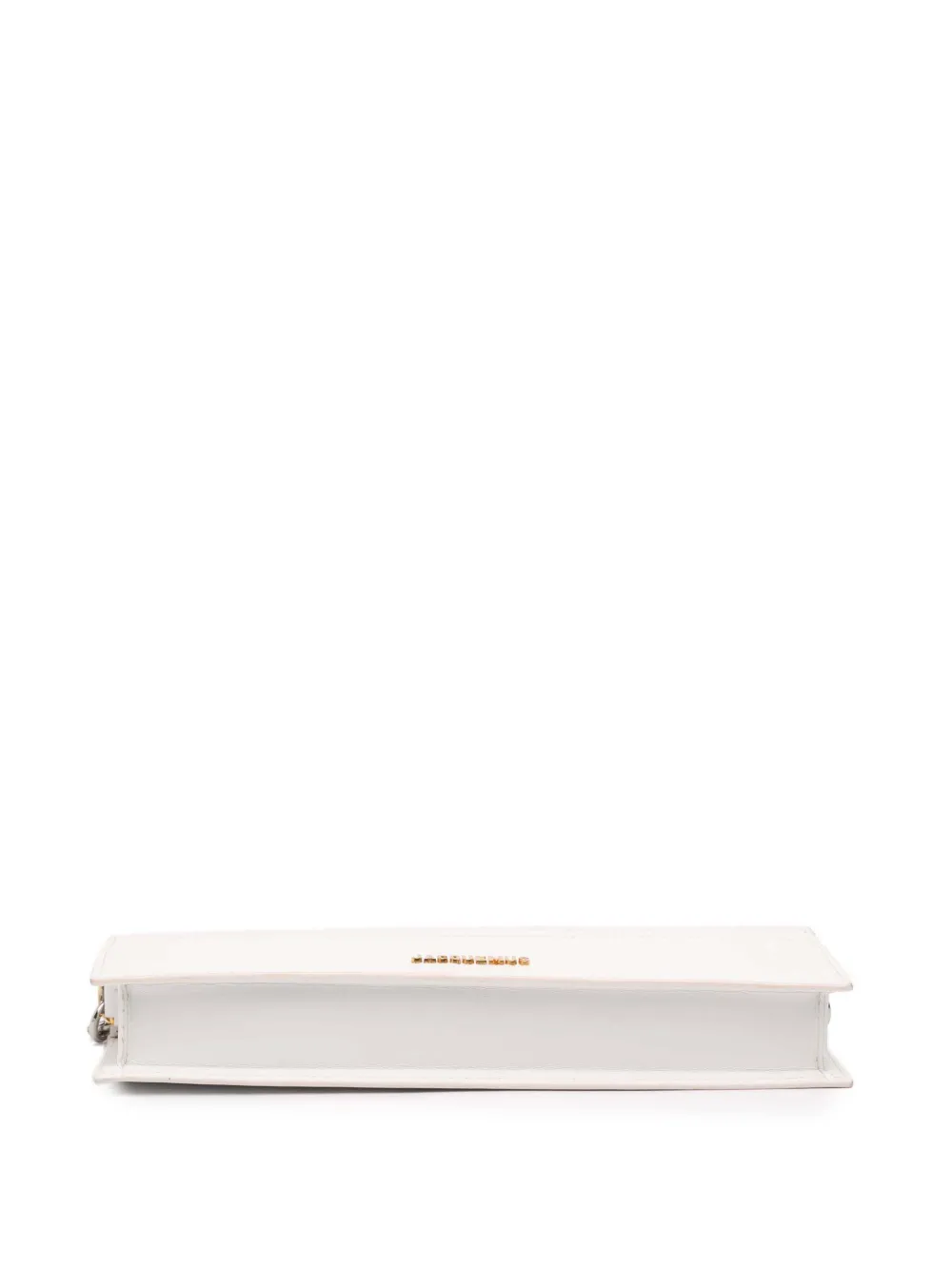 Pre-owned Jacquemus 2019-2025 Calfskin Le Ciuciu Satchel In White