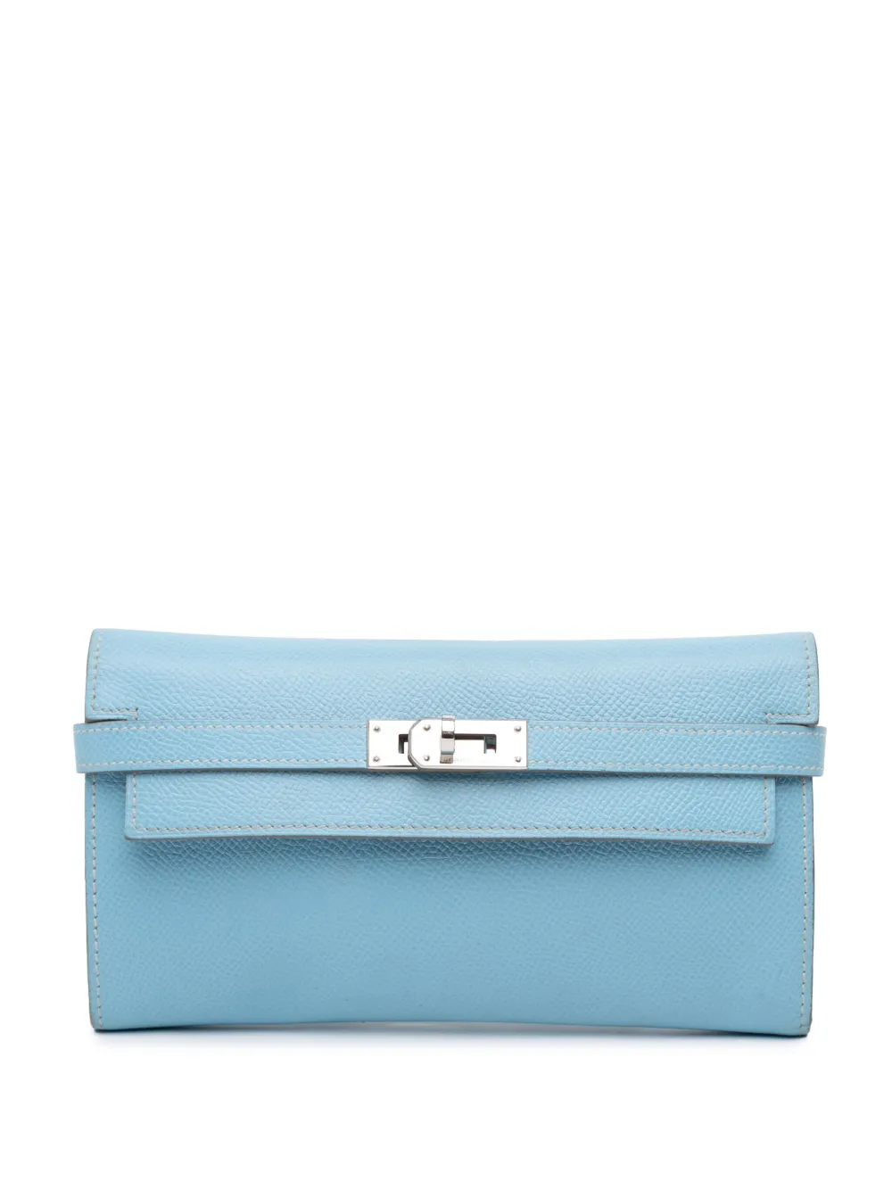 Hermès Pre-Owned 2011 Epsom Kelly Longue Wallet long wallets | Blue | Image 1