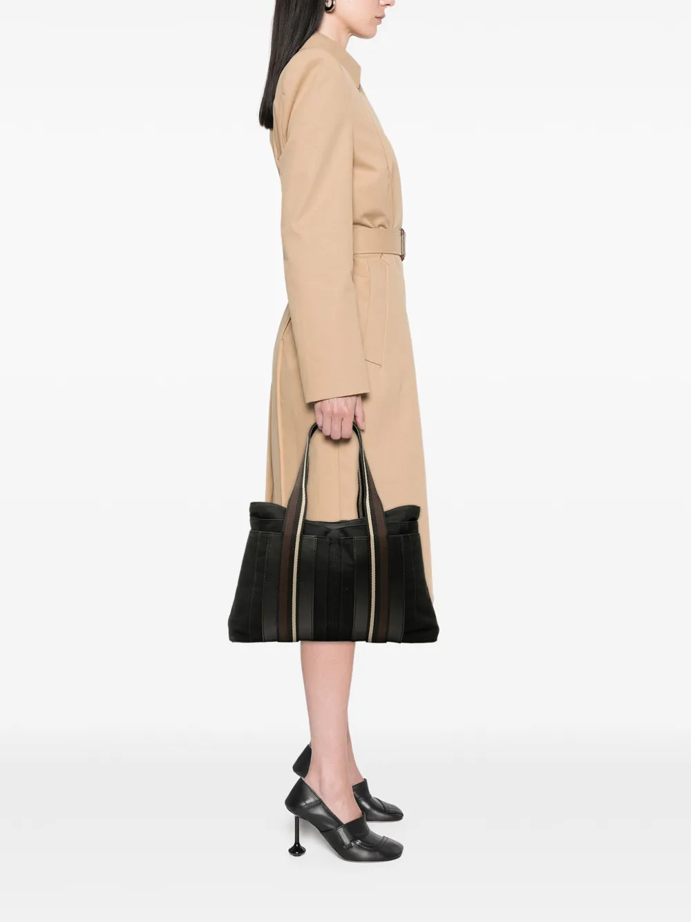 Hermès Pre-Owned cabas Sac Troca Horizontal MM en toile (2000-2025) | Pre-owned | Image 2