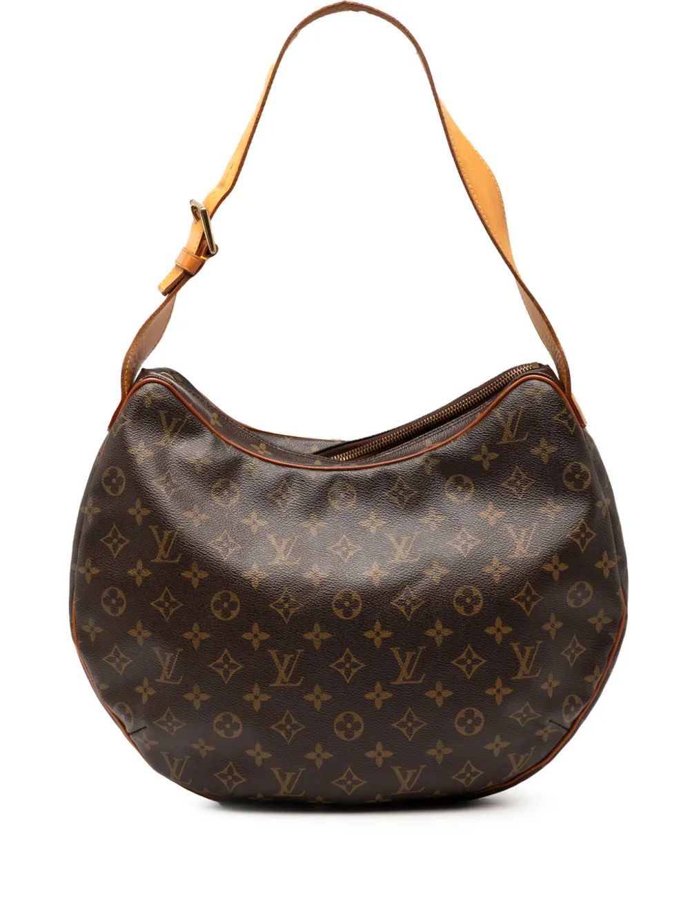 Louis Vuitton Pre-Owned 2008 Monogram Croissant GM hobo bag - ブラウン Louis Vuitton Pre-Owned 2008 Monogram Croissant GM hobo bag - ブラウン