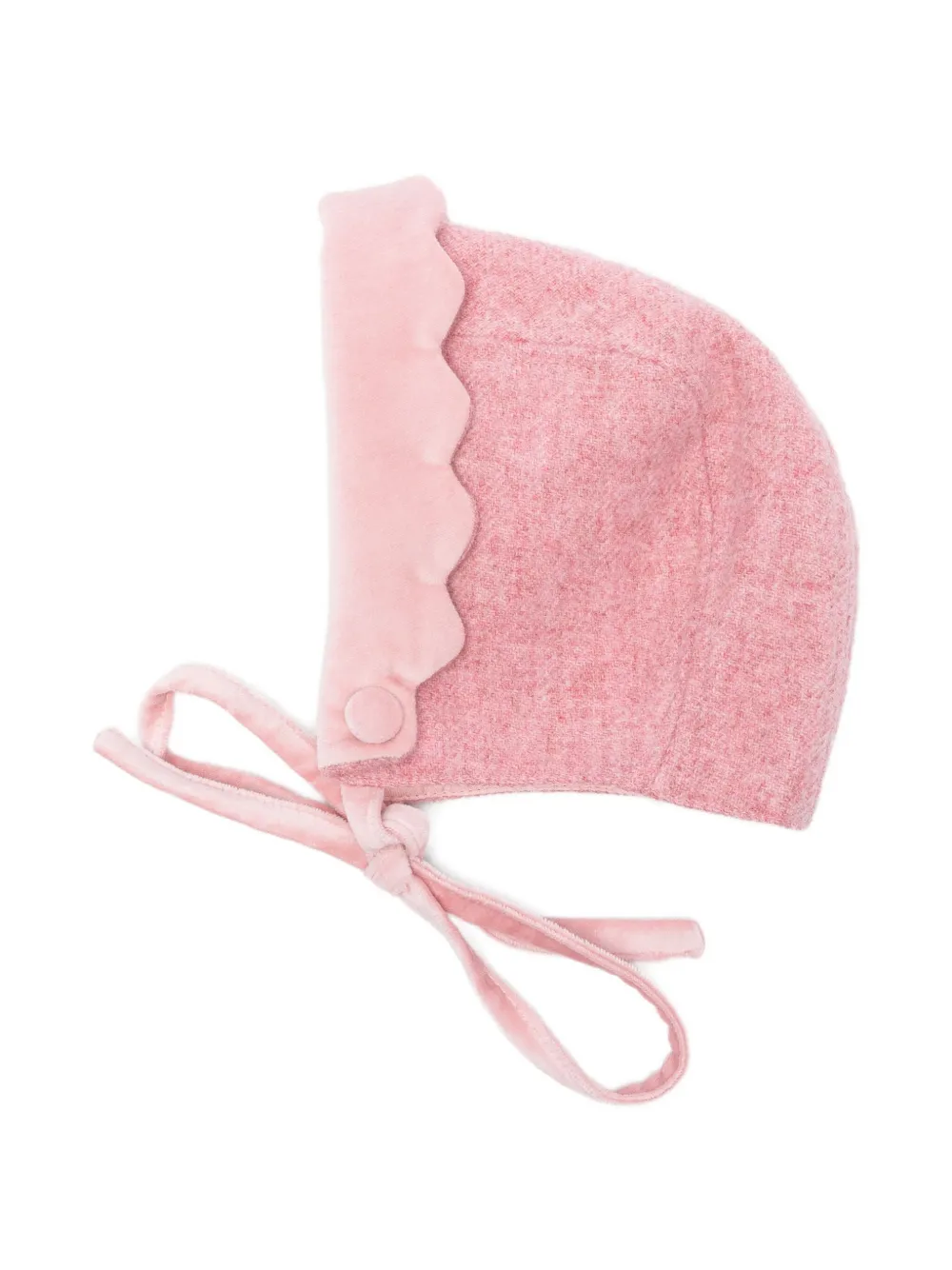 Mariella Ferrari scalloped tie hat - Roze