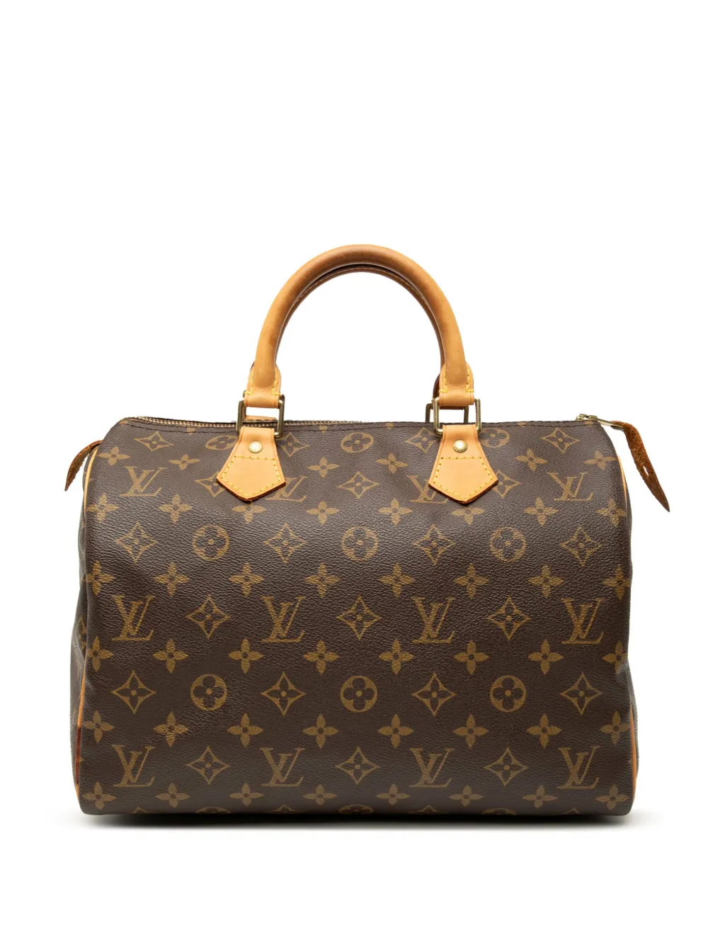 Louis Vuitton Pre-Owned 2001 Monogram Speedy 30 boston bag - ブラウン Louis Vuitton Pre-Owned 2001 Monogram Speedy 30 boston bag - ブラウン