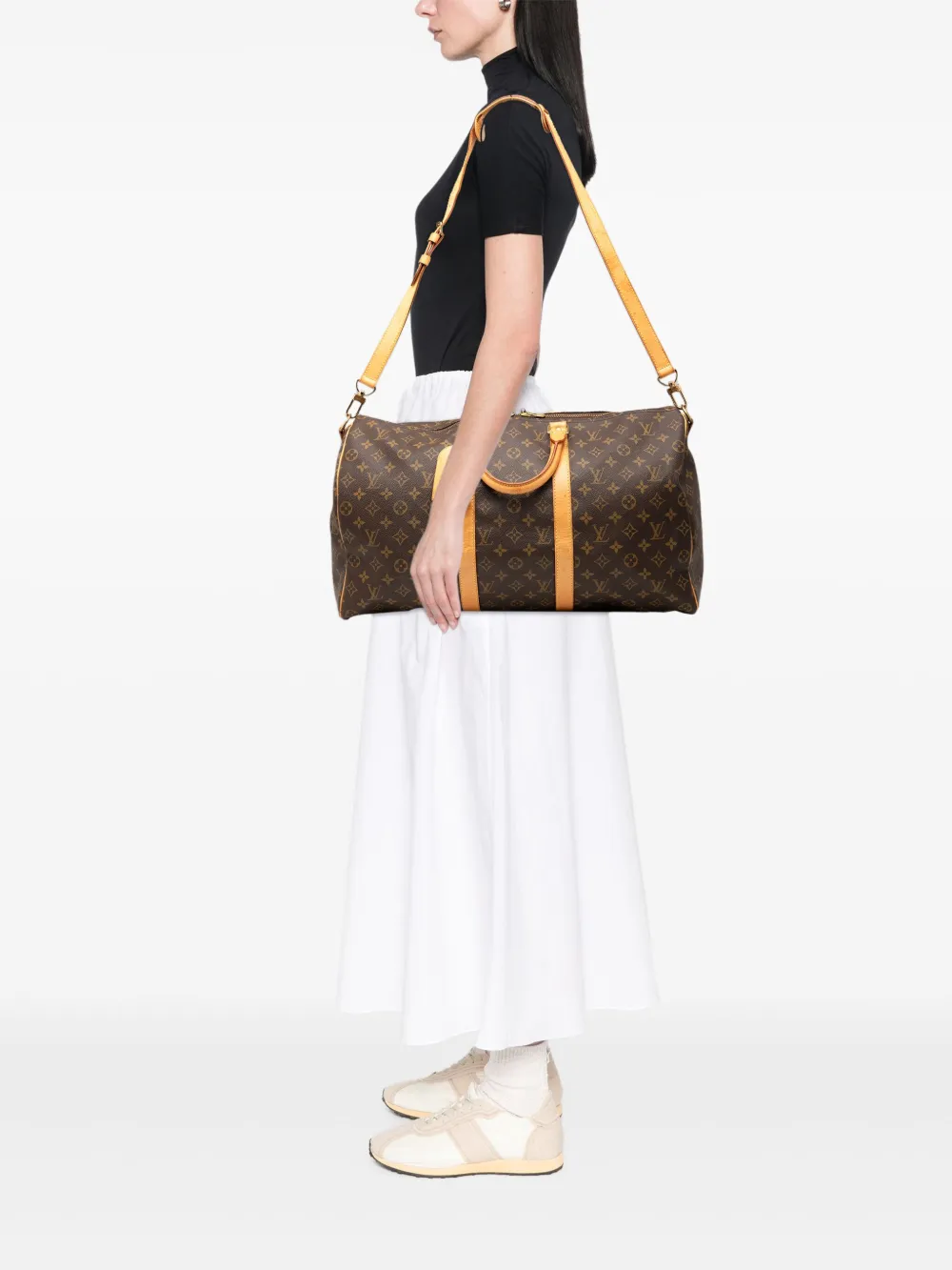 Louis Vuitton Pre-Owned 2000 Monogram Keepall Bandouliere 50 travel bag | Pre-Owned | Image 2