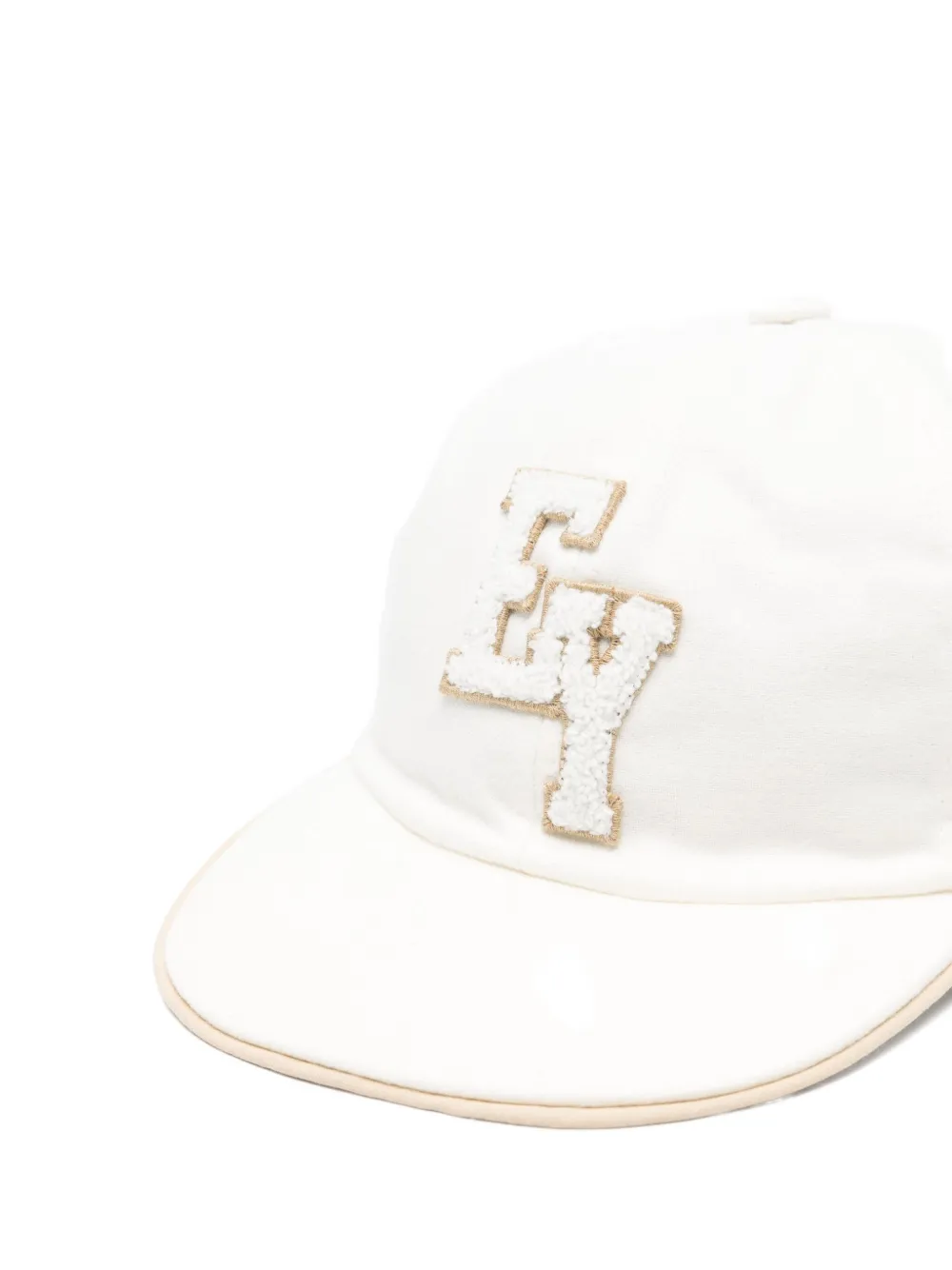 Eleventy Kids Baret met logo Wit