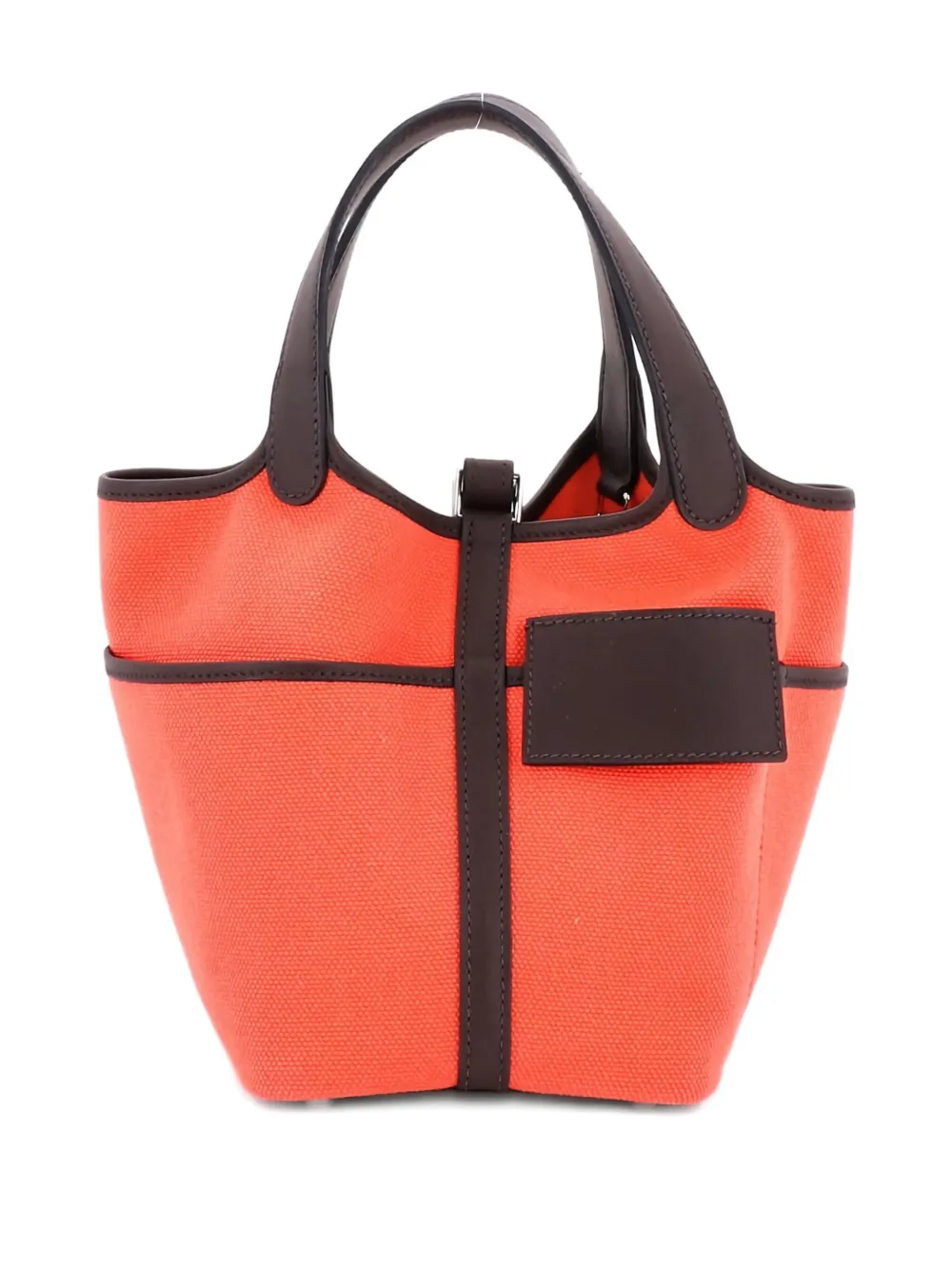 Hermès Pre-Owned Cargo Picotin Lock Bag Canvas and Swift PM bucket bag | Estilos de archivo | Image 2