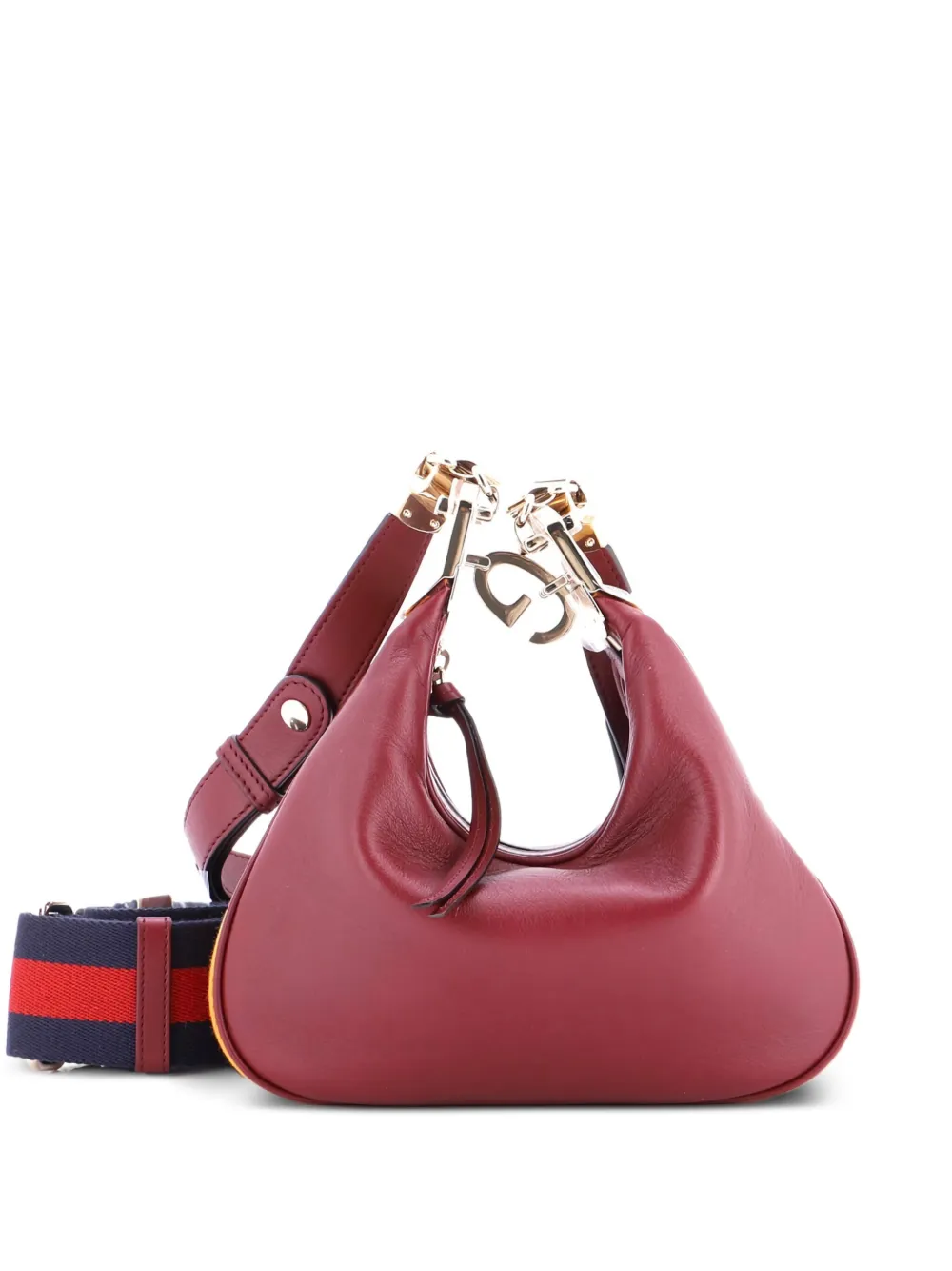 Gucci Pre-Owned Attache Shoulder Bag Leather Small crossbody bag - レッド Gucci Pre-Owned Attache Shoulder Bag Leather Small crossbody bag - レッド