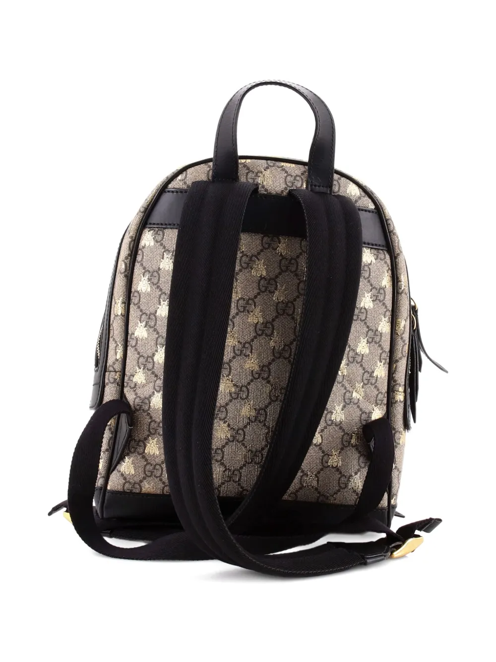 Gucci Pre-Owned Zip Pocket Printed GG Coated Canvas Small backpack | Pre-Owned | Image 2