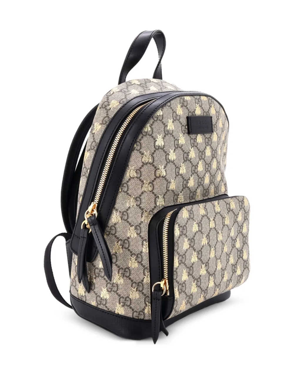 Gucci Pre-Owned Zip Pocket Printed GG Coated Canvas Small backpack | Pre-Owned | Image 2