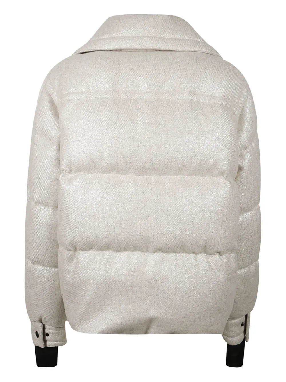 Moncler Grenoble Sandane jack met kraag Beige