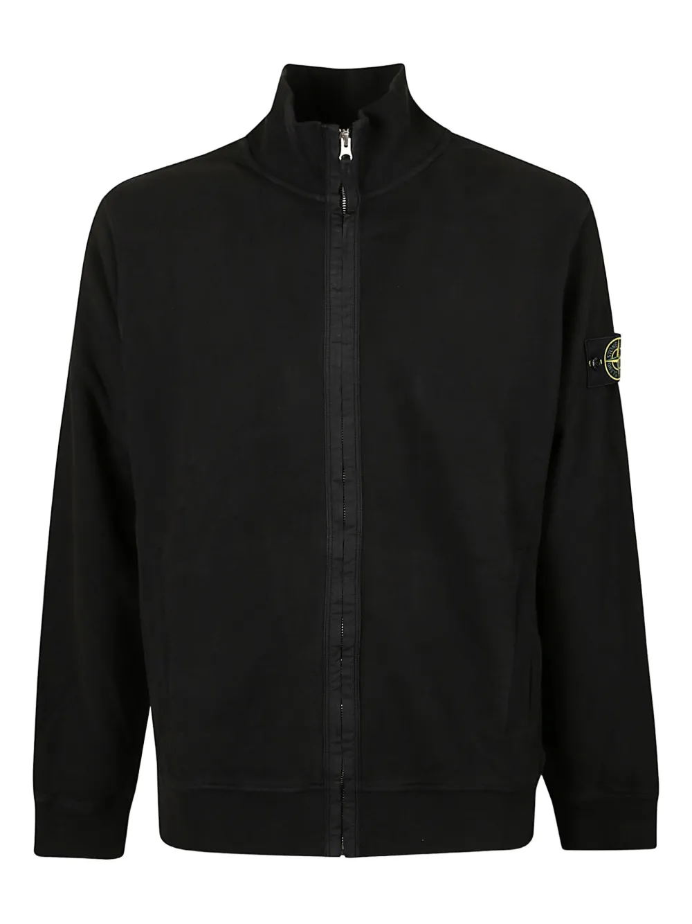 Stone Island sweat zippé | noir | Image 1