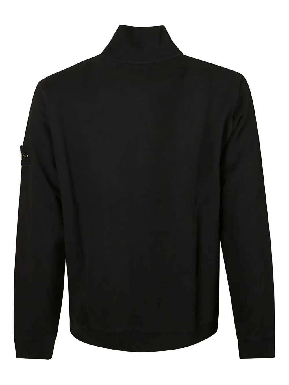 Stone Island Sweater met rits - Zwart