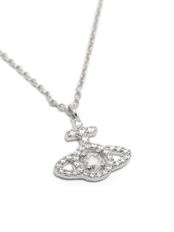 Vivienne Westwood Olympia orb-pendant Necklace | Silver | FARFETCH