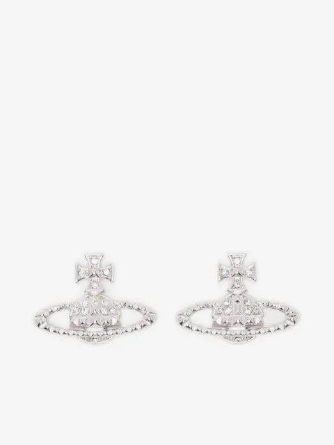 Vivienne Westwood aretes Mayfair con cristal