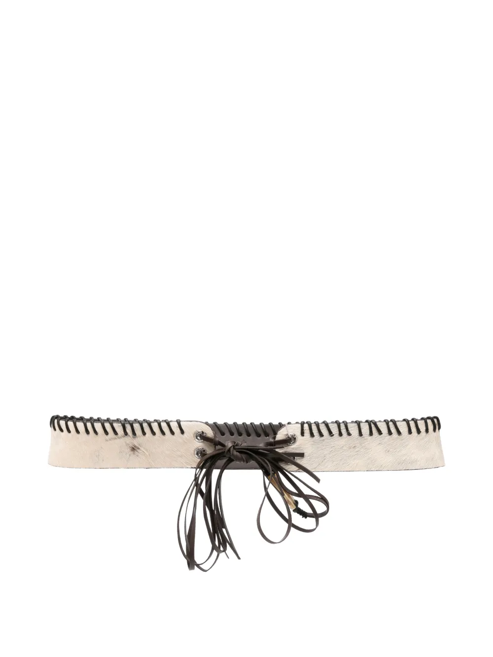 Vivienne Westwood leather belt - Bianco