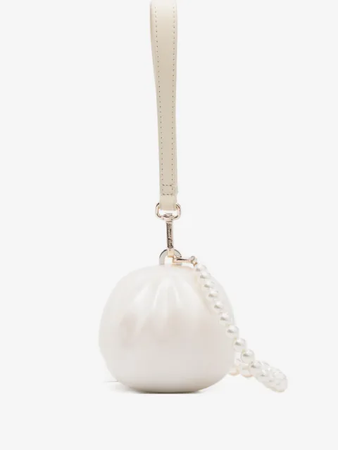 Simone Rocha bolsa crossbody con perlas