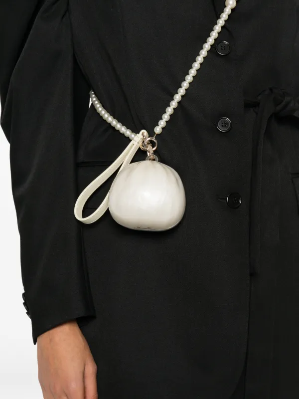 Simone Rocha パール ショルダーバッグ | ホワイト | FARFETCH JP