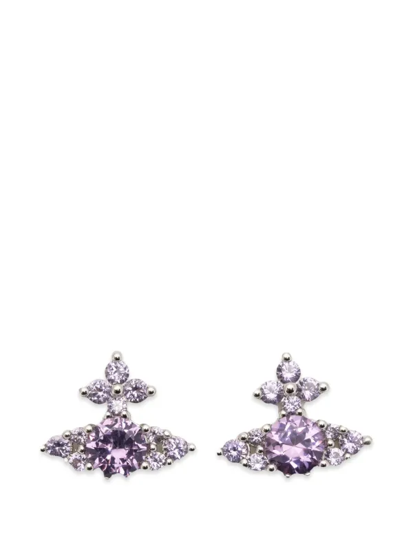 Vivienne Westwood Feodorita ピアス | シルバートーン | FARFETCH JP