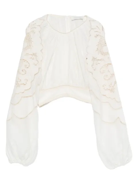 ZIMMERMANN Daylight blouse met borduurwerk