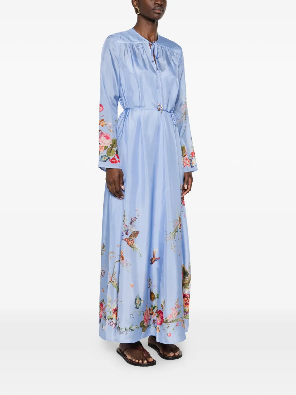  Zimmermann Patience Maxi Dress - Blue 
