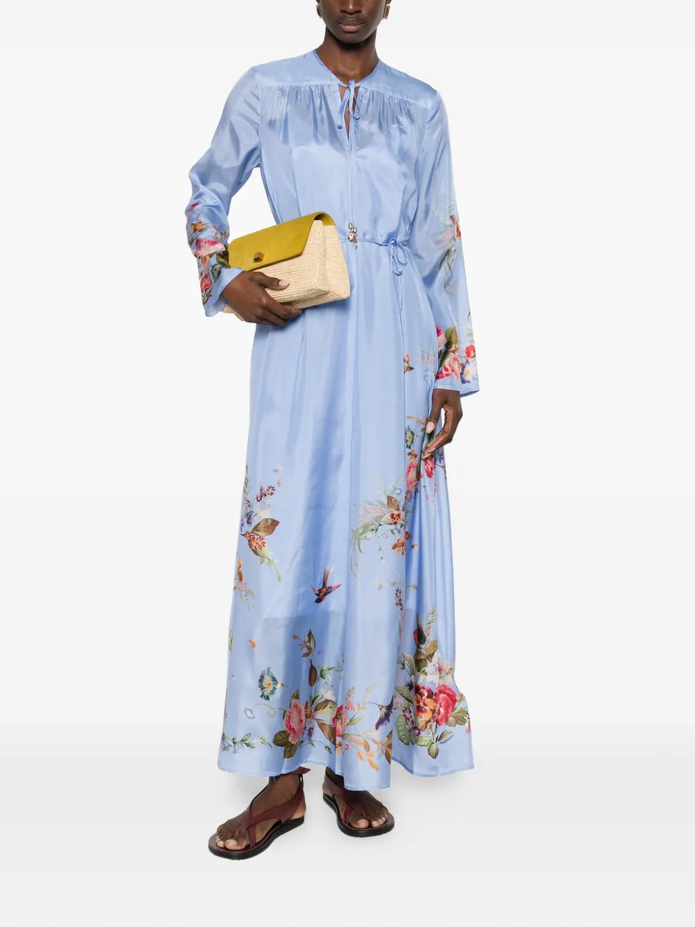 ZIMMERMANN Patience maxi dress - Blauw