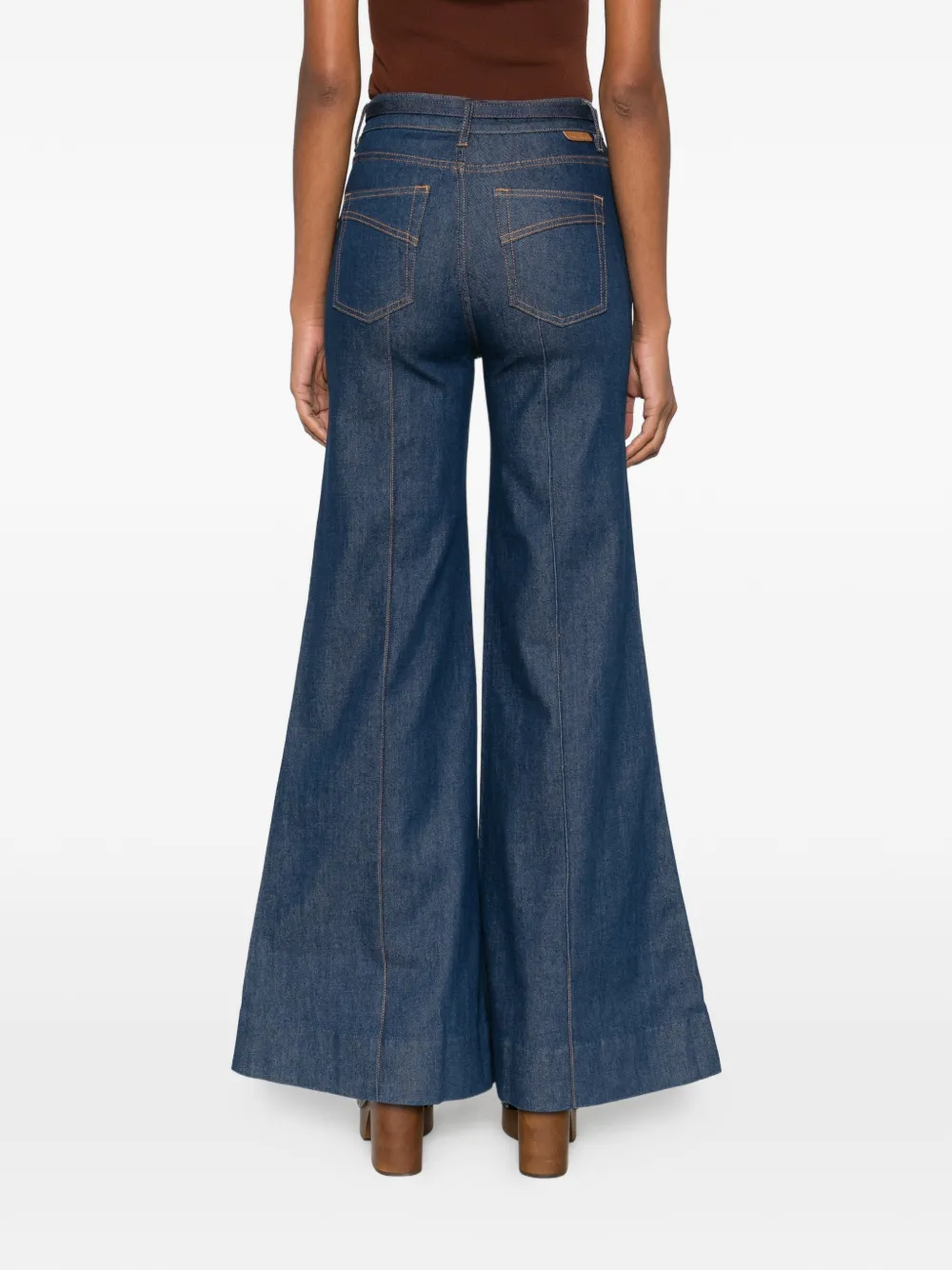 ZIMMERMANN Jeans met riem Blauw