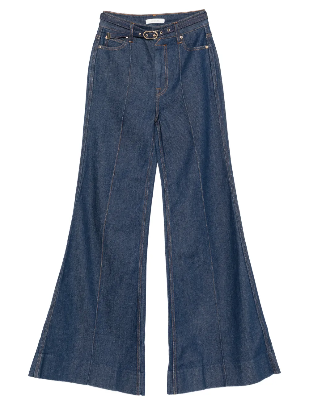 ZIMMERMANN belt jeans - Blu
