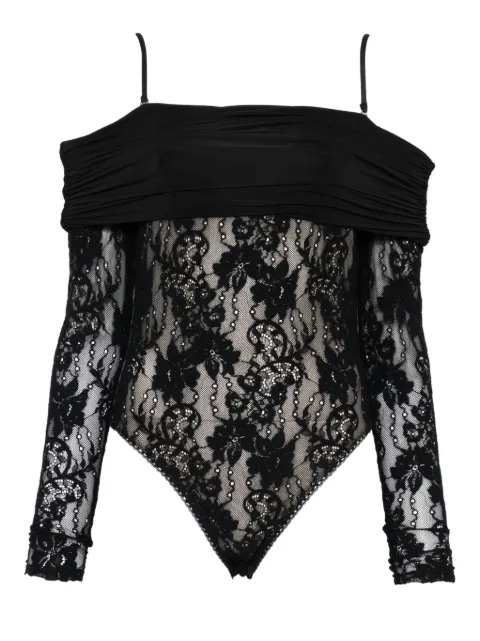 ZIMMERMANN Rebellion draped lace bodysuit