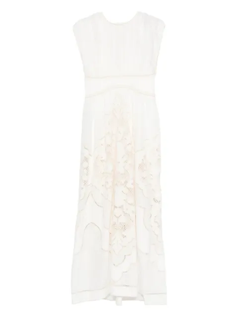 ZIMMERMANN Daylight waisted lace dress
