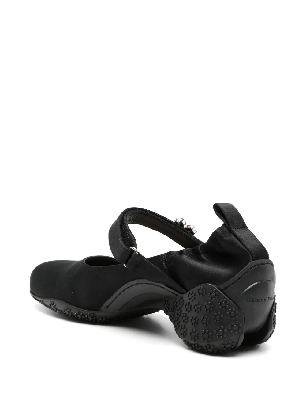 Simone Rocha Ballet sneakers met verfraaid bandje Zwart