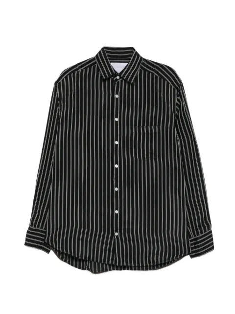 Kolor striped long-sleeve shirt