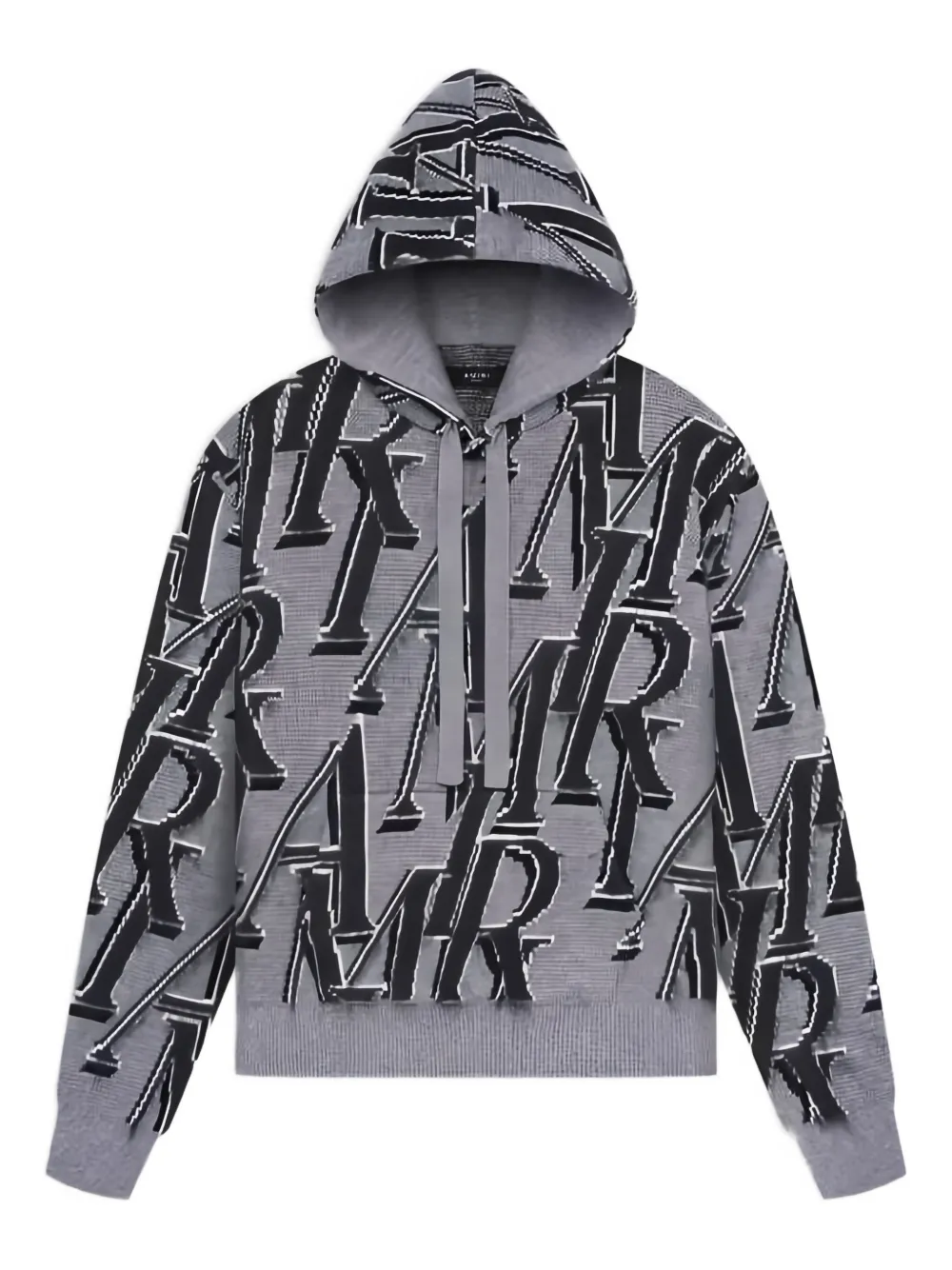AMIRI Repeat Logo hoodie | Grey | Image 1