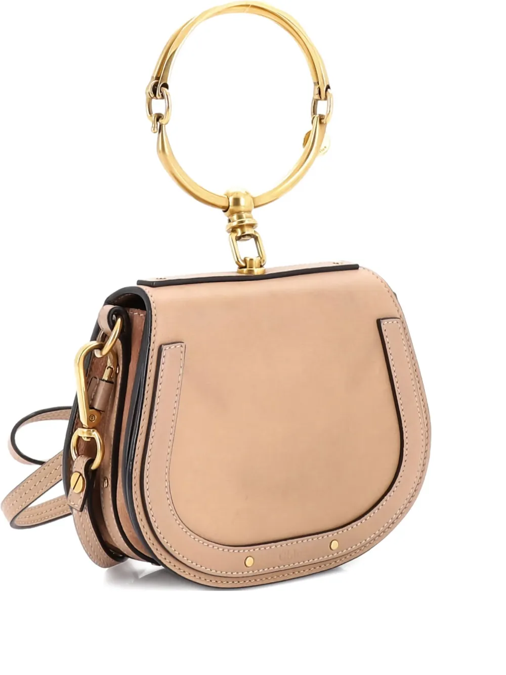 Chloé Pre-Owned Nile Leather Small crossbody bag - ニュートラル Chloé Pre-Owned Nile Leather Small crossbody bag - ニュートラル