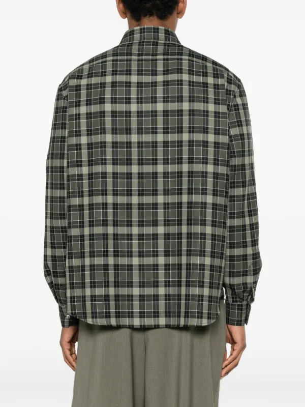 LOEWE チェック シャツ | グリーン | FARFETCH JP