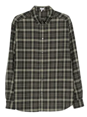 Off-White チェック シャツ | グレー | FARFETCH JP