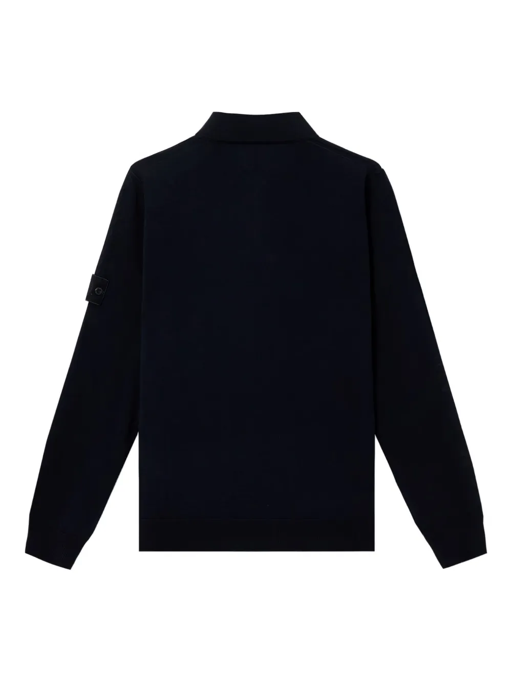 Stone Island Poloshirt met logo-badge - Blauw
