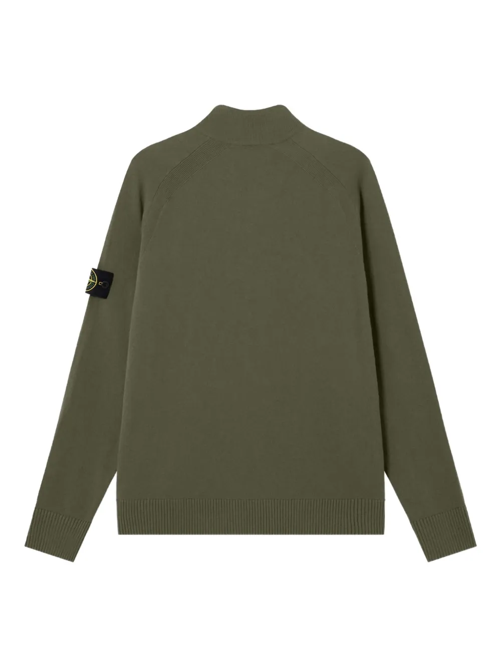 Stone Island logo-badge zip-fastening cardigan | Cardigans | Image 2