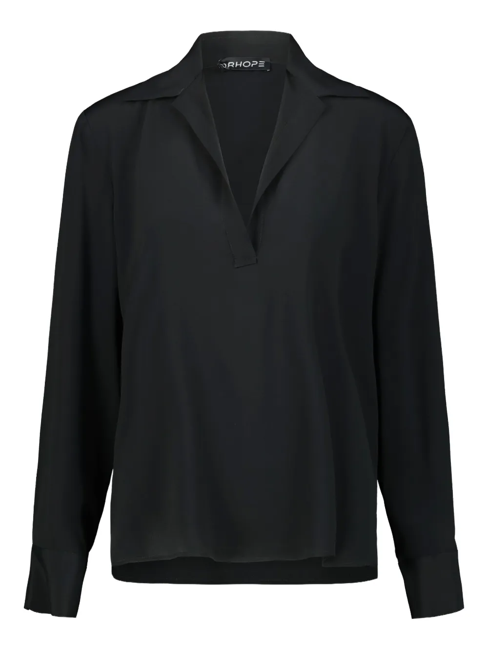 DRHOPE blouse à col v | noir | Image 1