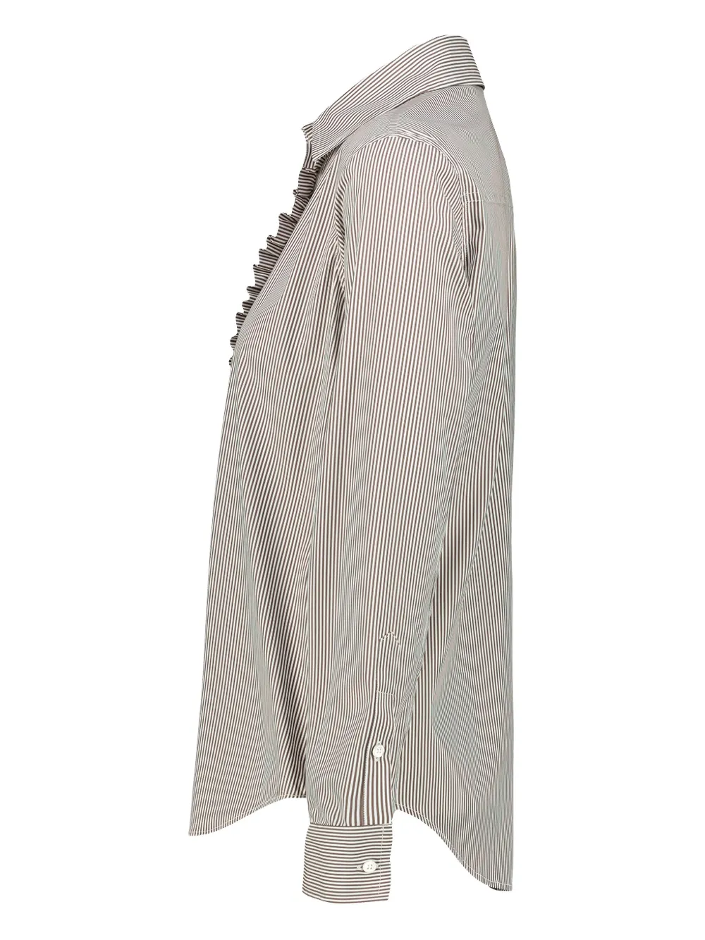 Drhope Dr. Hope Striped Cotton Shirt Clothing In Gray