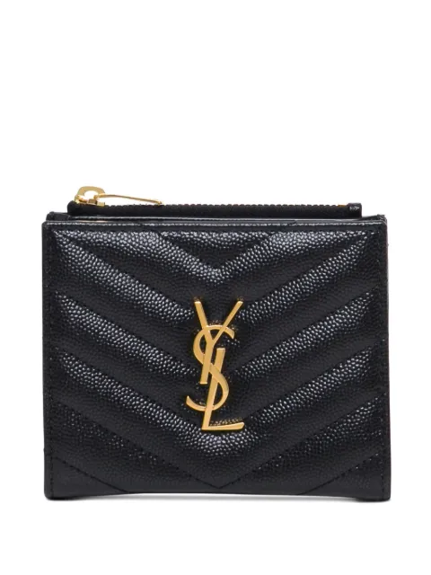 Saint Laurent Cassandre quiltad plånbok