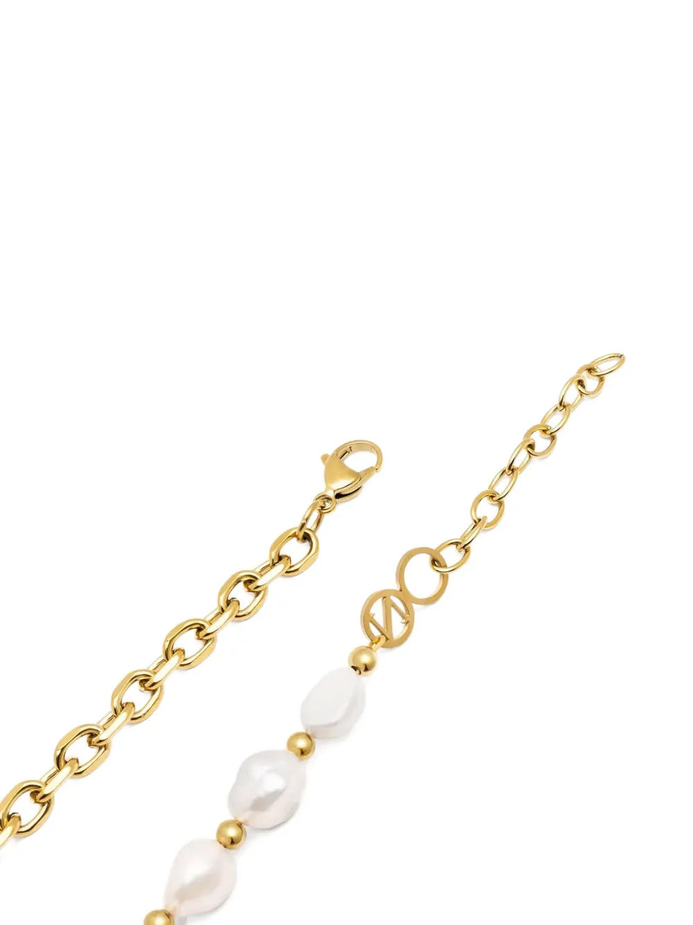 Nialaya Jewelry Love ケーブルチェーン ブレスレット | ゴールド 
