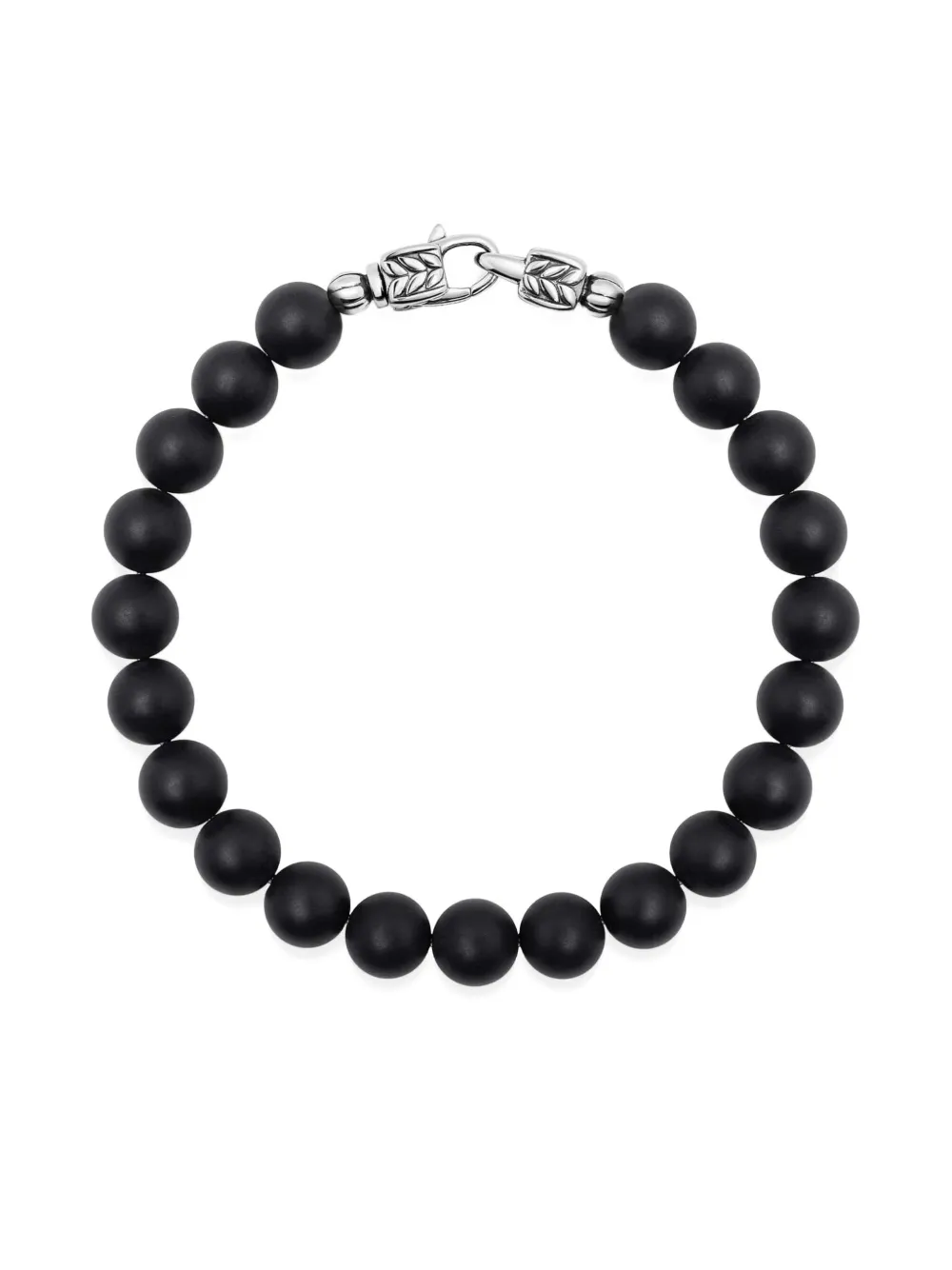 Nialaya Jewelry pulsera Healing con ónix | negro | Image 1