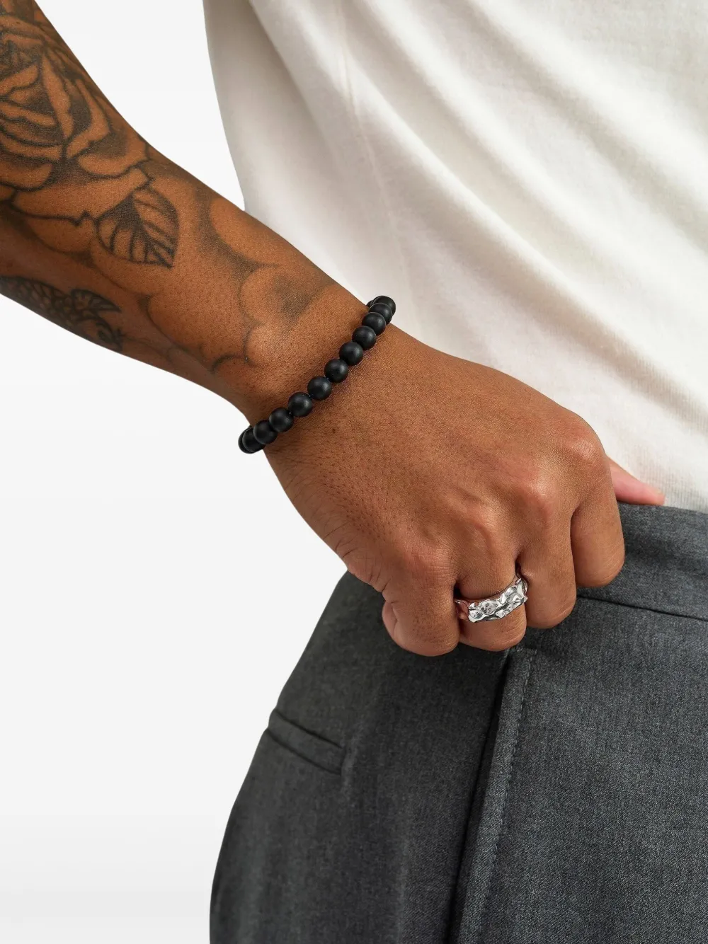 Nialaya Jewelry pulsera Healing con ónix | Image 2