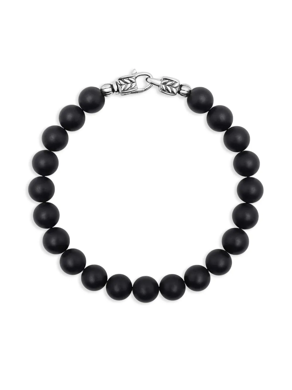Nialaya Jewelry pulsera Healing con ónix | negro | Image 1