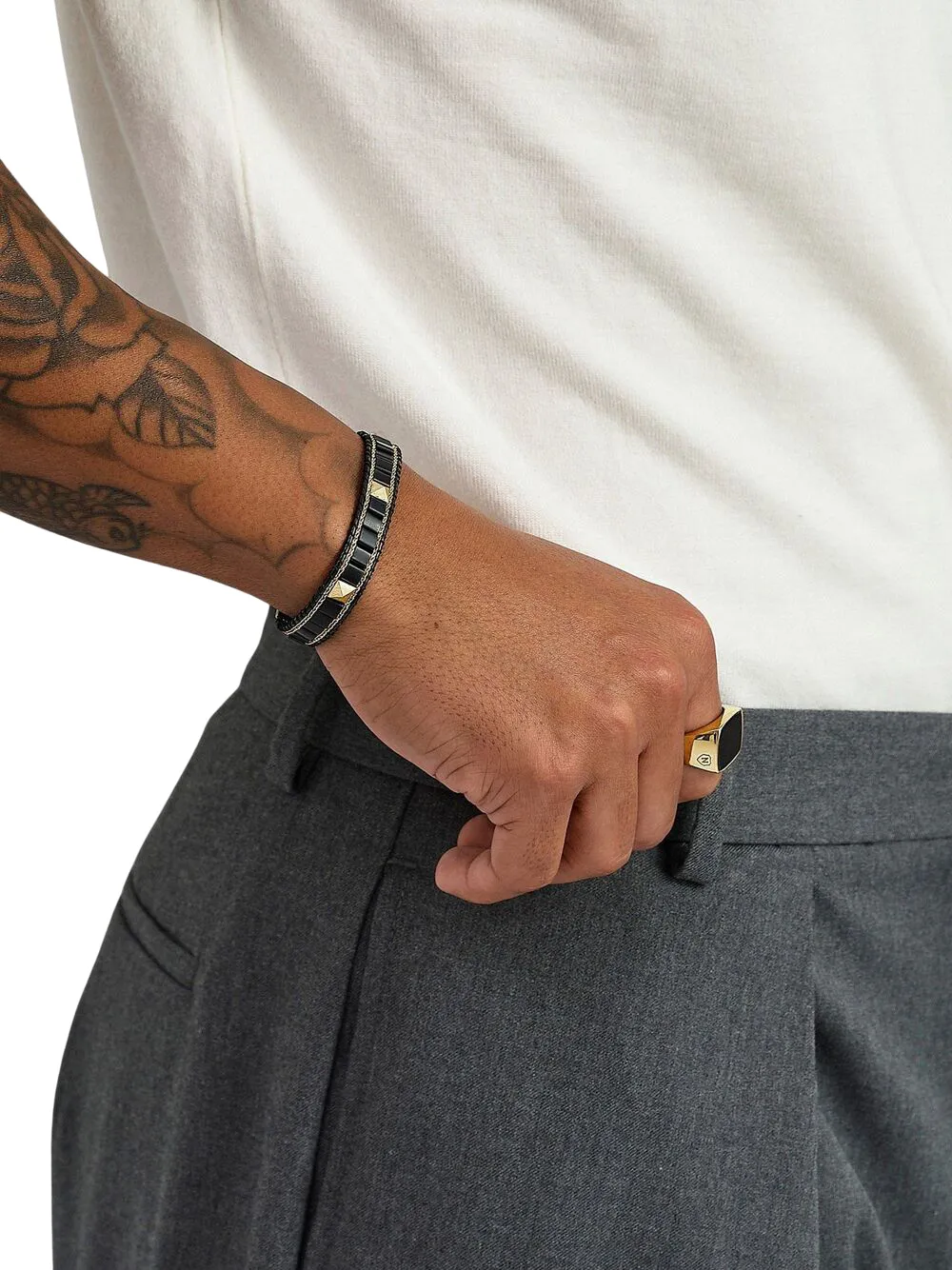 Nialaya Jewelry pulsera con ónix | Image 2