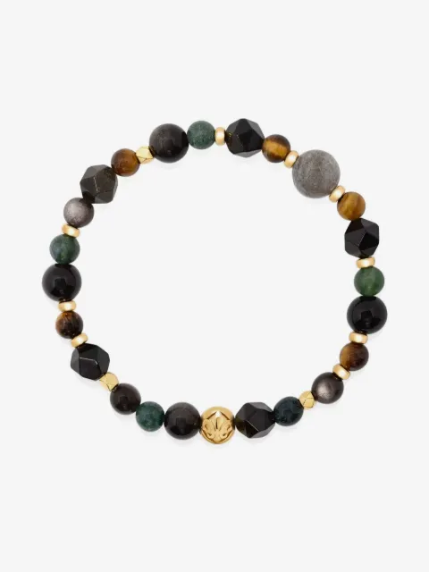 Nialaya Jewelry Spiritual Power mixed-stone beaded  bracelet