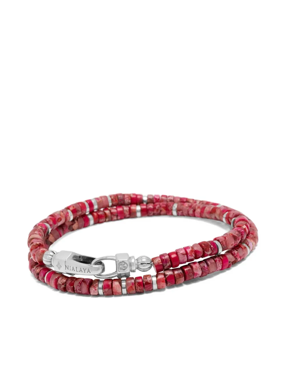 Heishi Howlite Wrap Bracelet